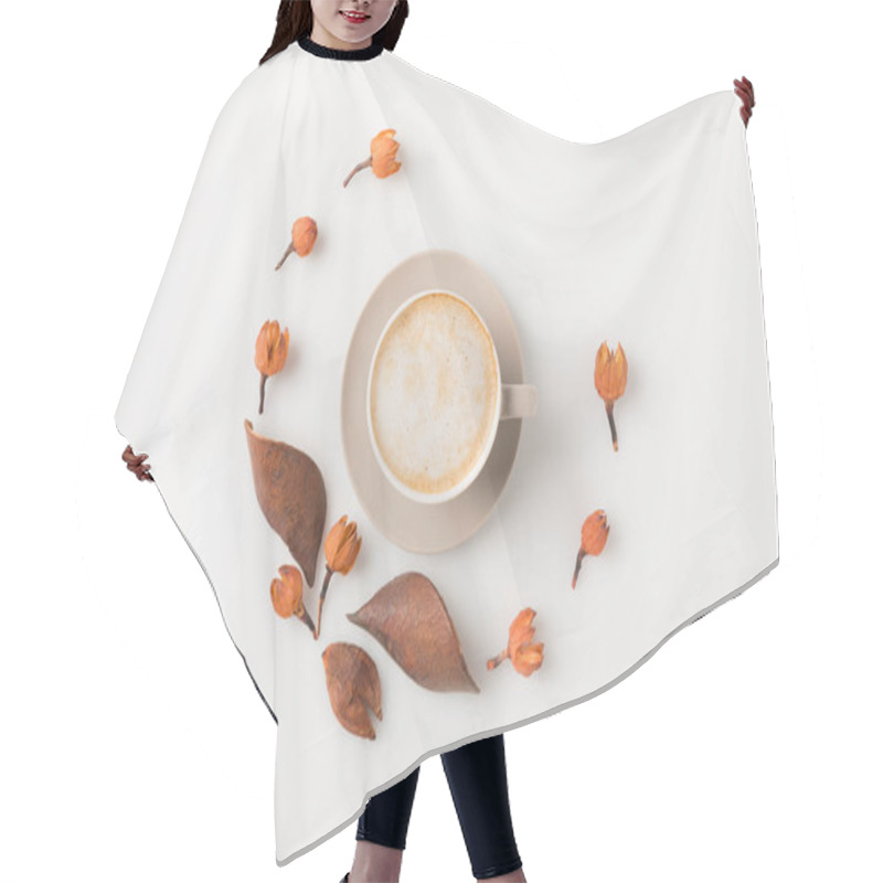 Personality  Coffee Hair Cutting Cape