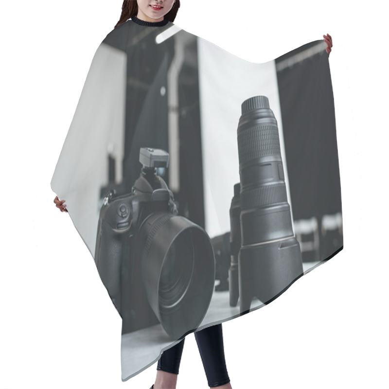 Personality  Digital Photo Camera  Hair Cutting Cape