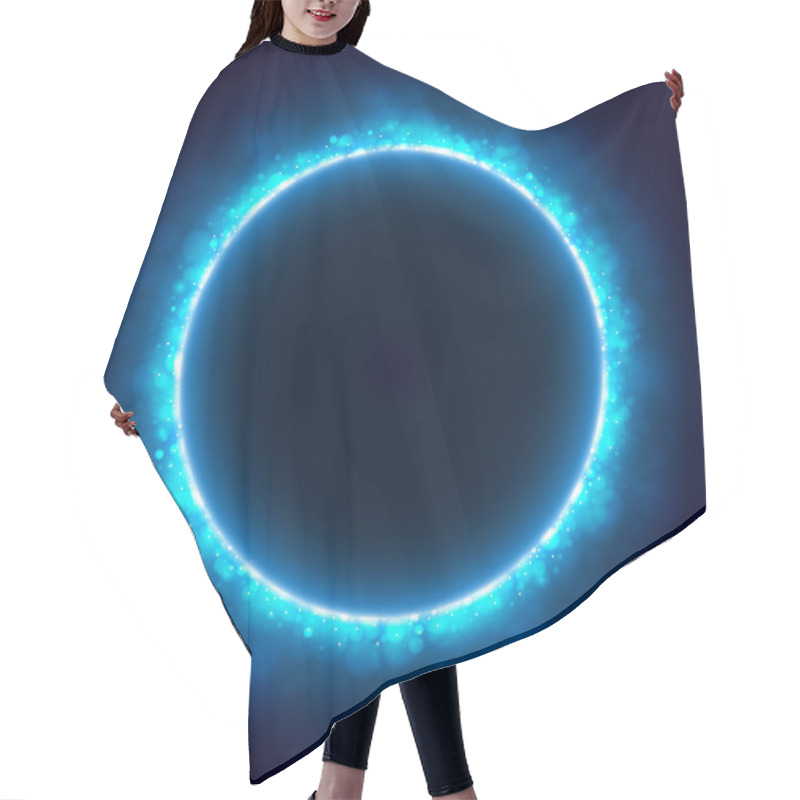 Personality  Space Background Hair Cutting Cape