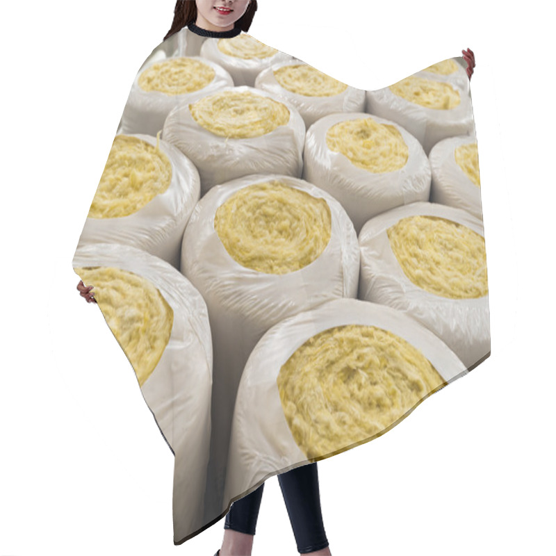 Personality  Thermal Insulation Material In Roll And Packaging Hair Cutting Cape