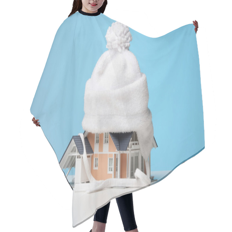 Personality  Heat Insulation Of House Hair Cutting Cape