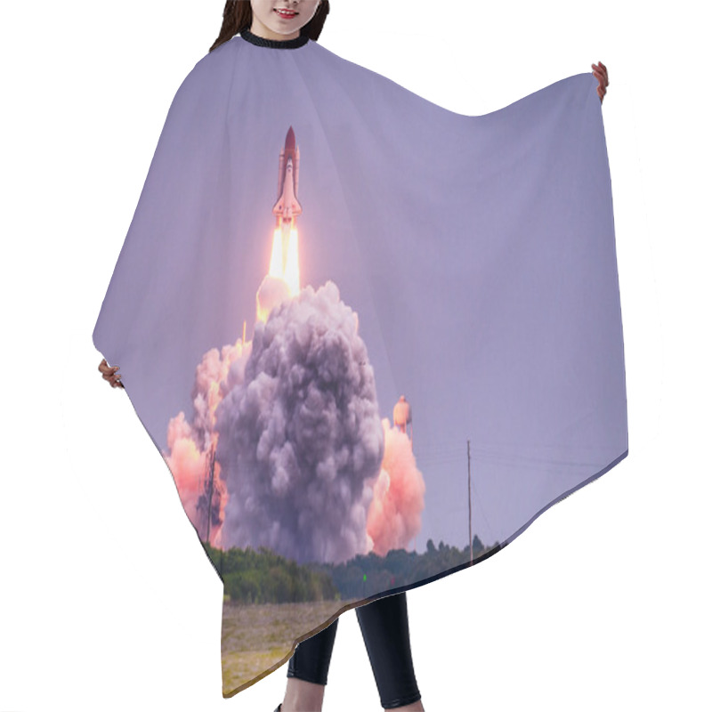 Personality  Launch Of Atlantis-STS-135 Hair Cutting Cape