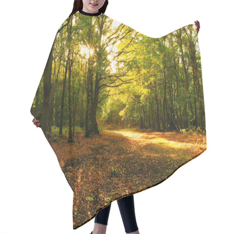 Personality  Autumn Forrest Hair Cutting Cape