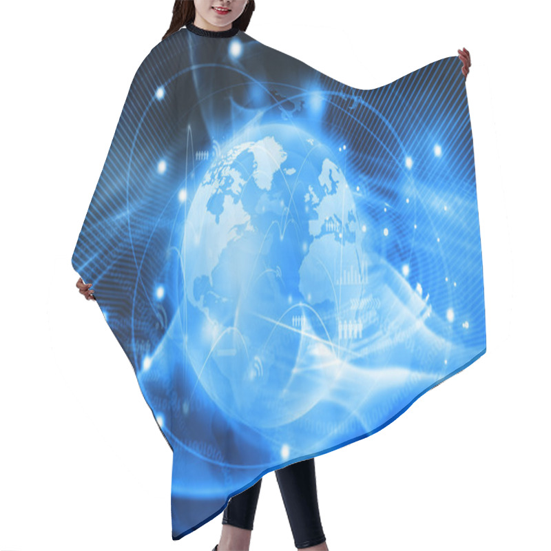 Personality  Global Business Network Hair Cutting Cape