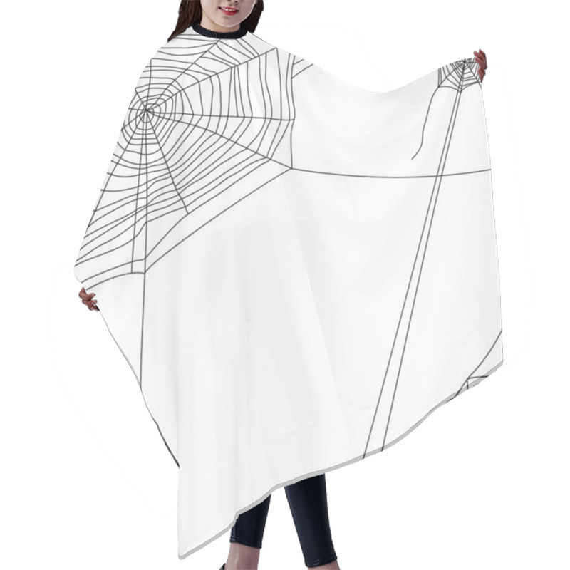 Personality  Cobweb Hair Cutting Cape