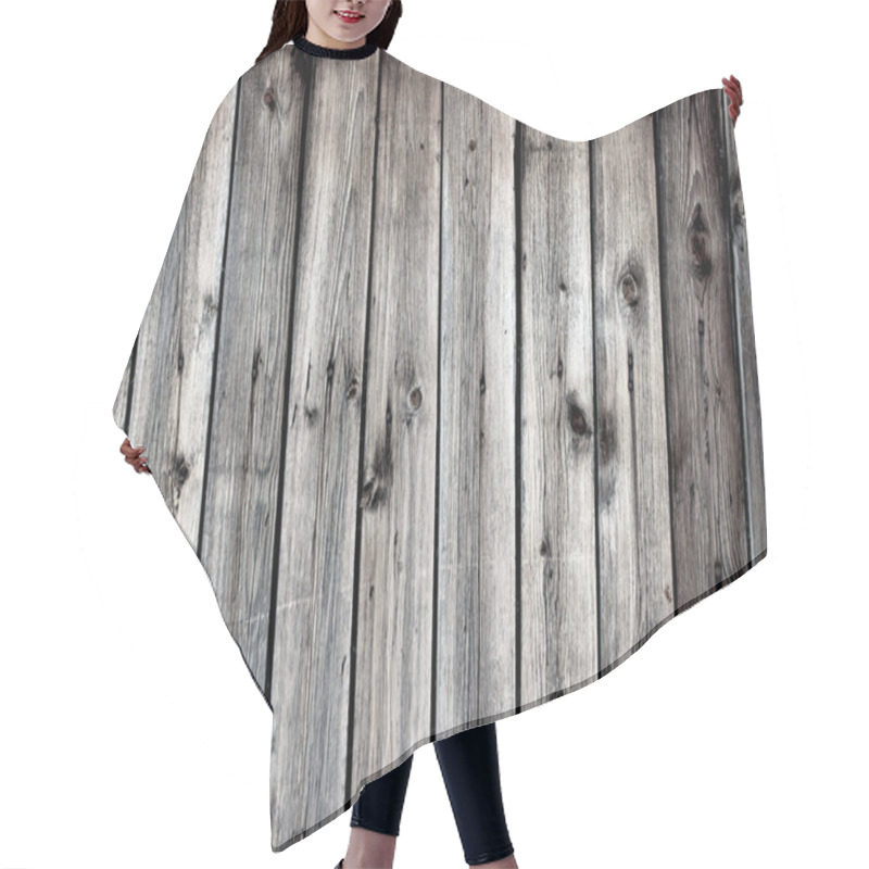 Personality  Old Grunge Wood Background Hair Cutting Cape