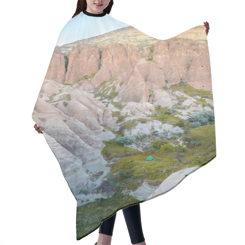 Personality  Low Angle View Of Rocky Hills And Mountain, Cappadocia, Turkey  Hair Cutting Cape