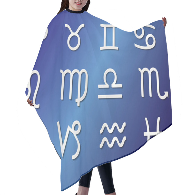 Personality  Sign Of The Zodiac, Astrology Hair Cutting Cape