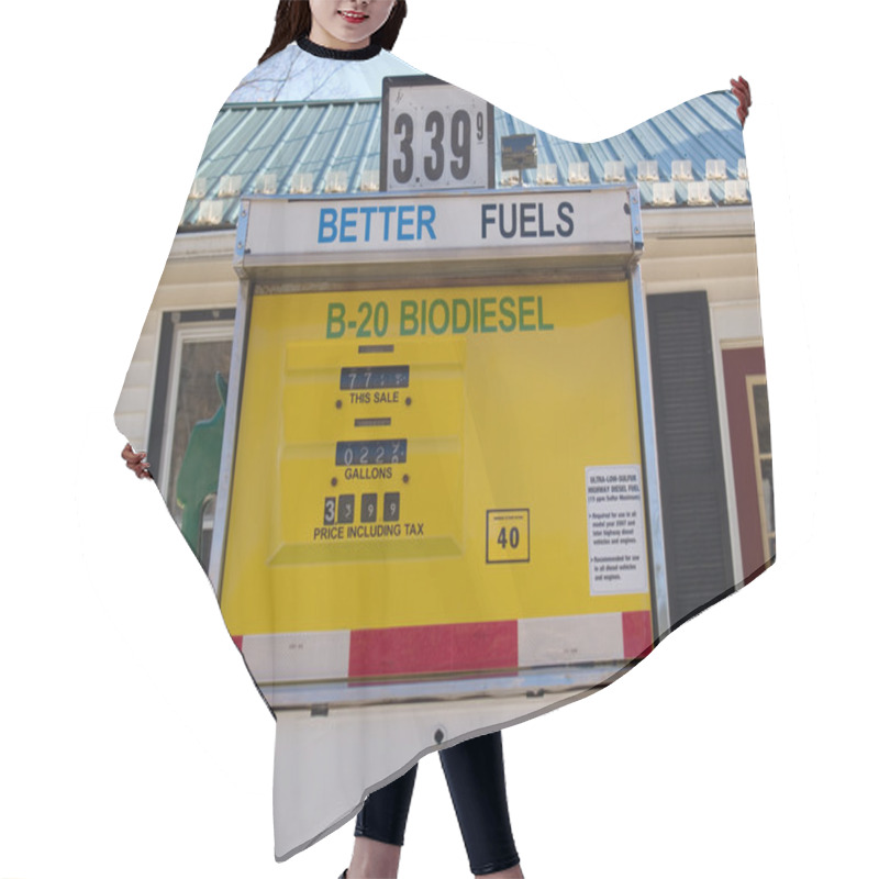 Personality  Biodiesel, Or Bio Diesel, Pump Hair Cutting Cape