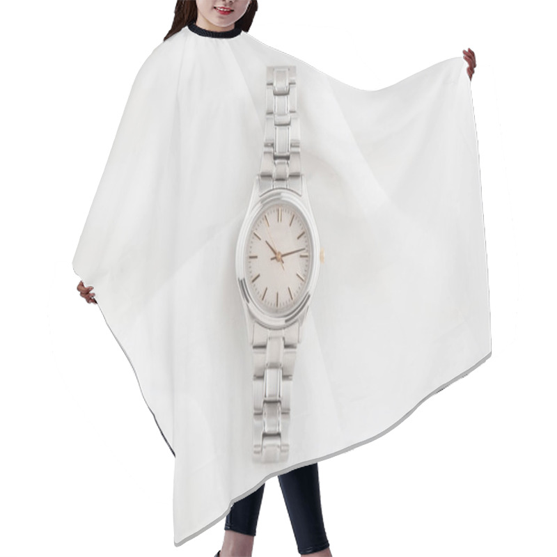 Personality  Luxury Woman Wristwatch Hair Cutting Cape