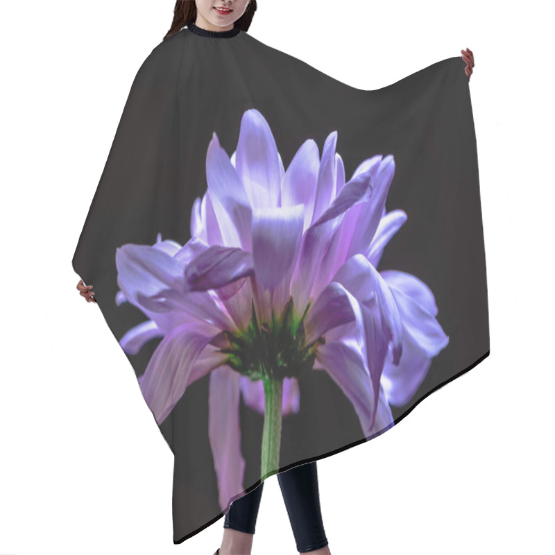 Personality  Flower Hair Cutting Cape