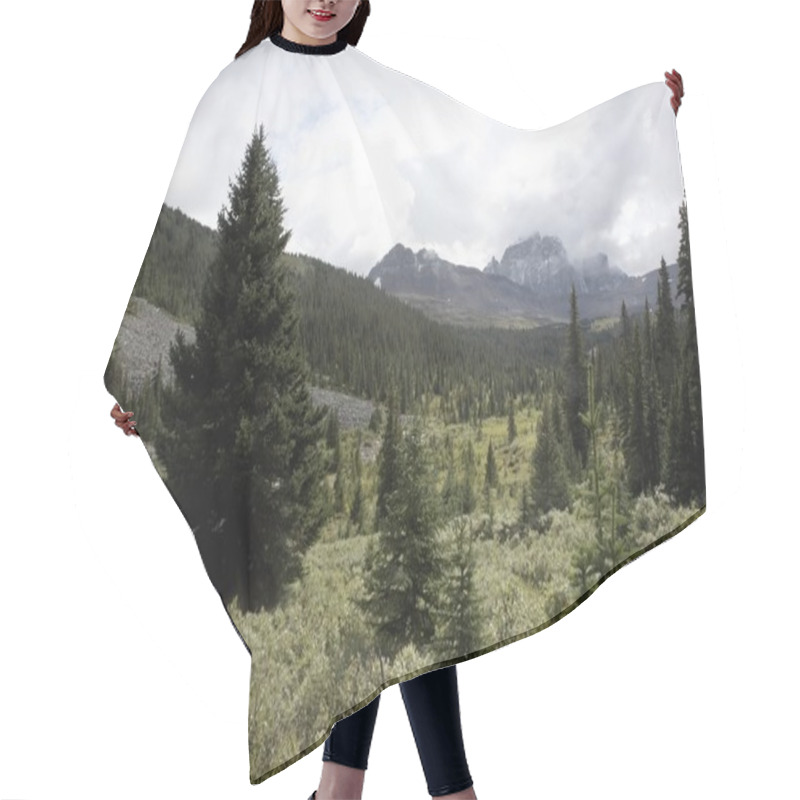 Personality  Forest In The Mountains Hair Cutting Cape