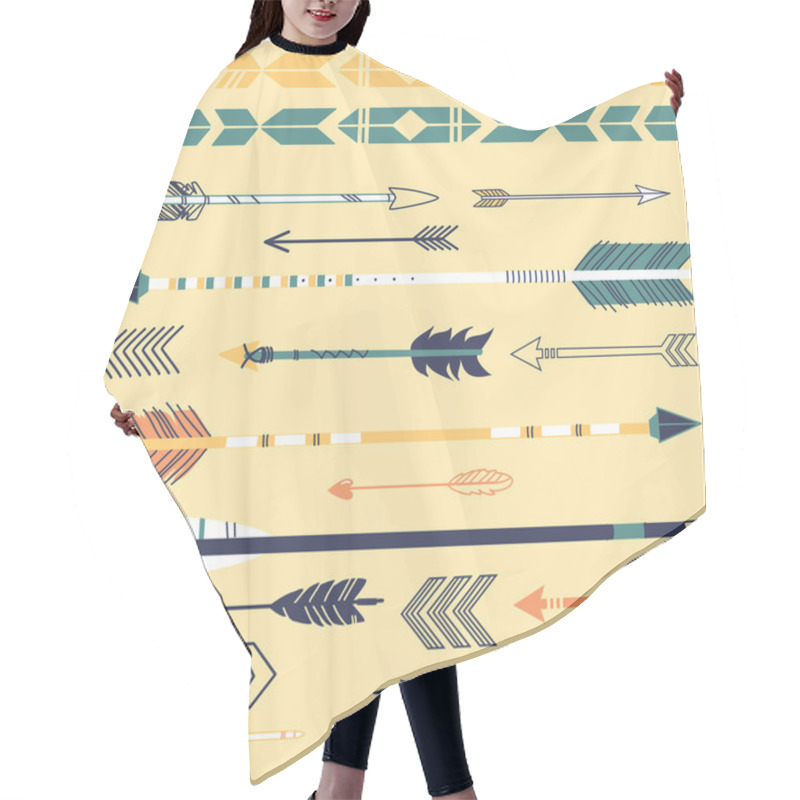 Personality  Hipster Arrows Hair Cutting Cape