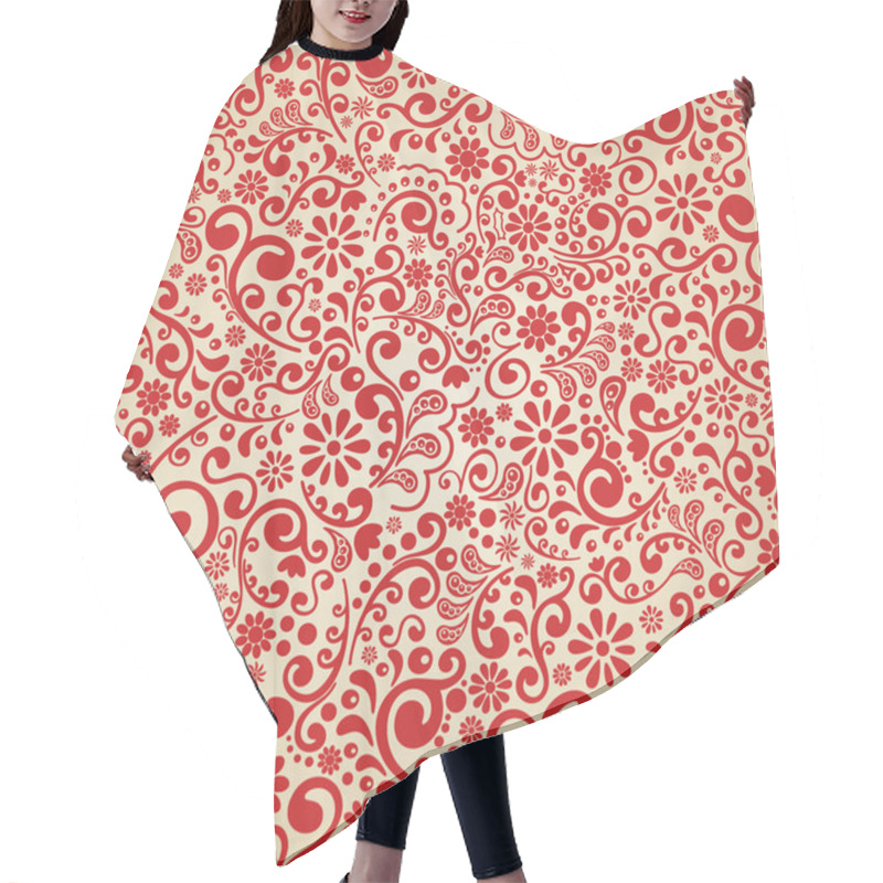 Personality  Wallpaper Pattern Hair Cutting Cape