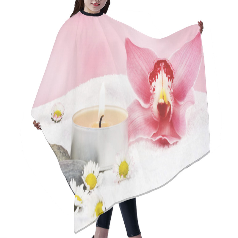 Personality  Towels And Candle Hair Cutting Cape