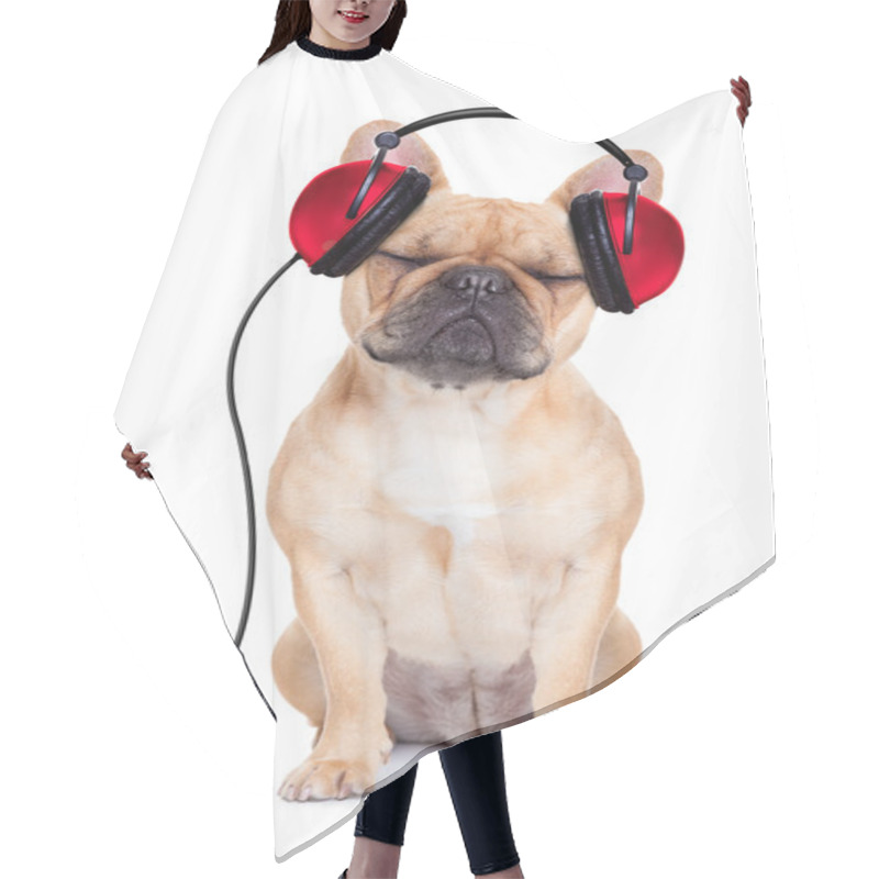 Personality  Dog Music Hair Cutting Cape