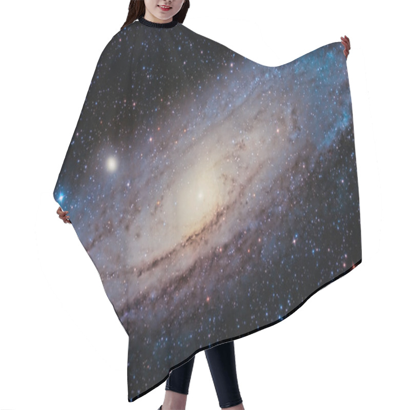 Personality  The Great Andromeda Galaxy Hair Cutting Cape