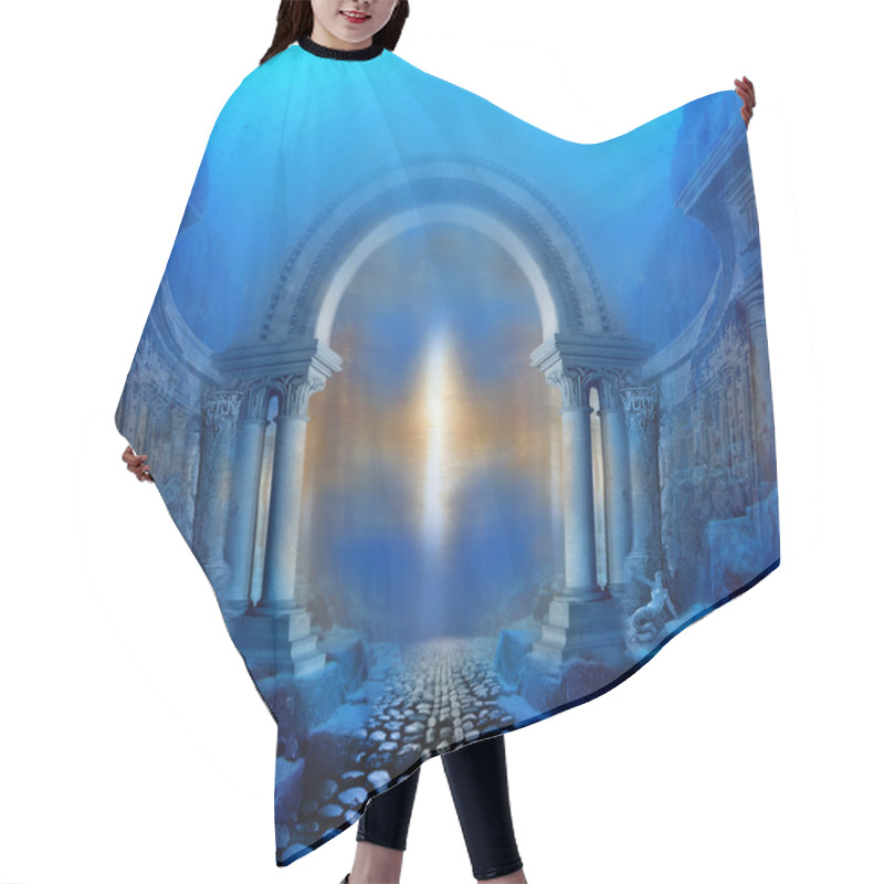 Personality  Way To Atlantis Hair Cutting Cape