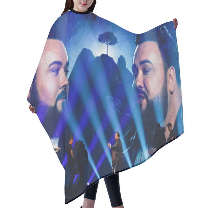 Personality   Jacques Houdek From Croatia Eurovision 2017 Hair Cutting Cape