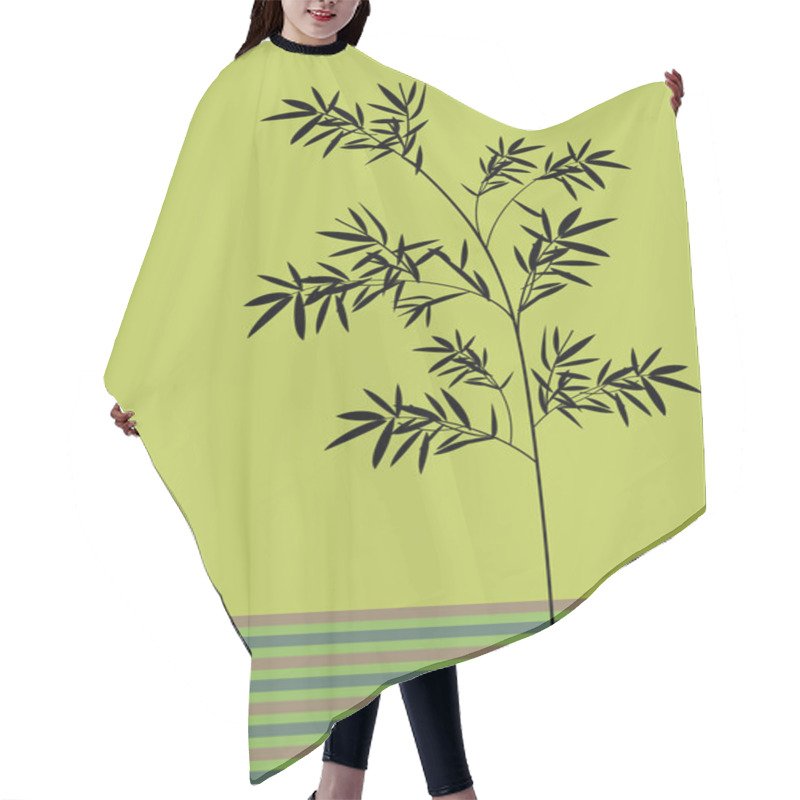 Personality  Bamboo Icon Hair Cutting Cape