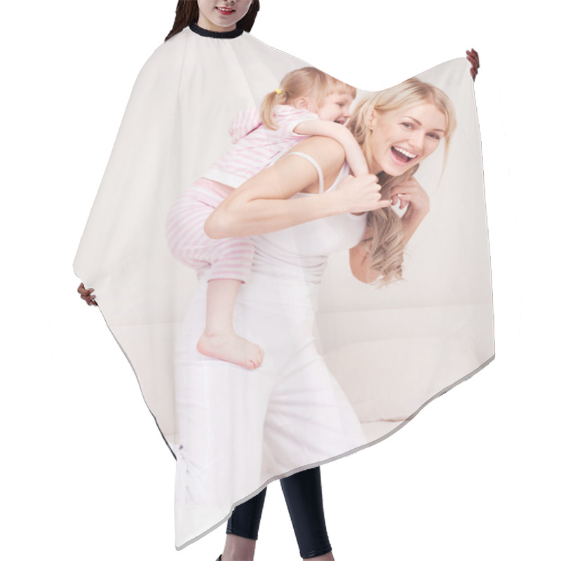 Personality  Mother And Daughter Hair Cutting Cape