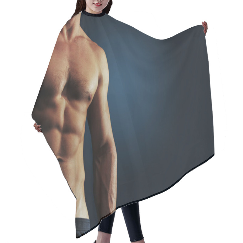 Personality  Part Of A Man's Body Hair Cutting Cape