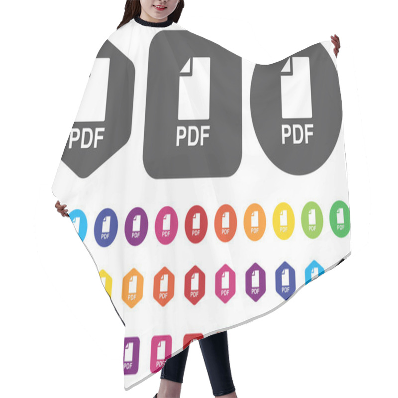 Personality  Pdf Icon Hair Cutting Cape