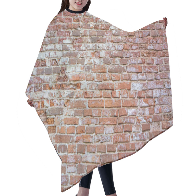 Personality  Old Brick Wall Texture Of The Destroyed Castle And Church Hair Cutting Cape