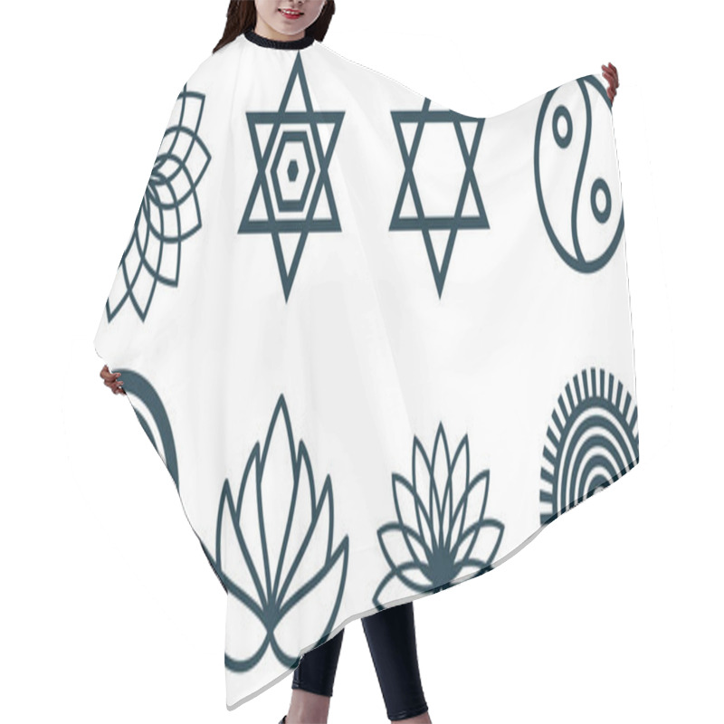 Personality  Collection Of Spirituality Zen Images  Hair Cutting Cape