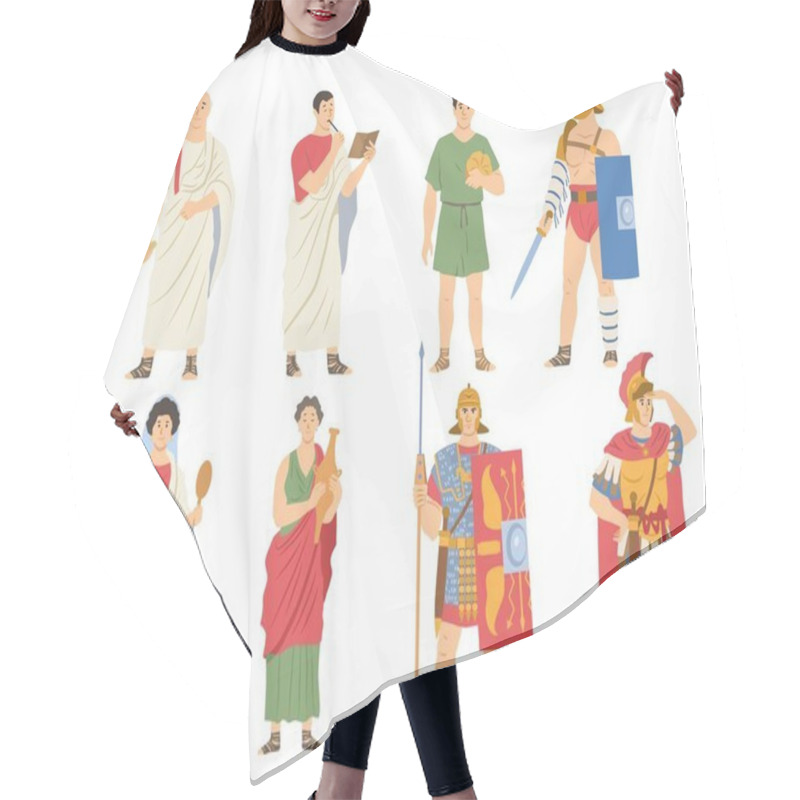 Personality  Roman Citizens And Warriors Collection Hair Cutting Cape