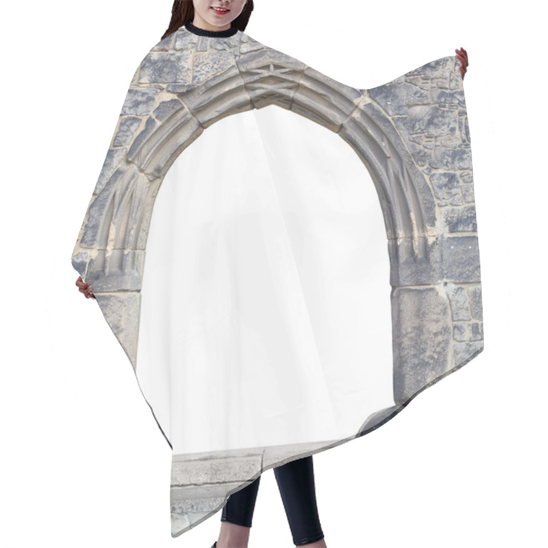 Personality  Gothic Stone Gate Hair Cutting Cape