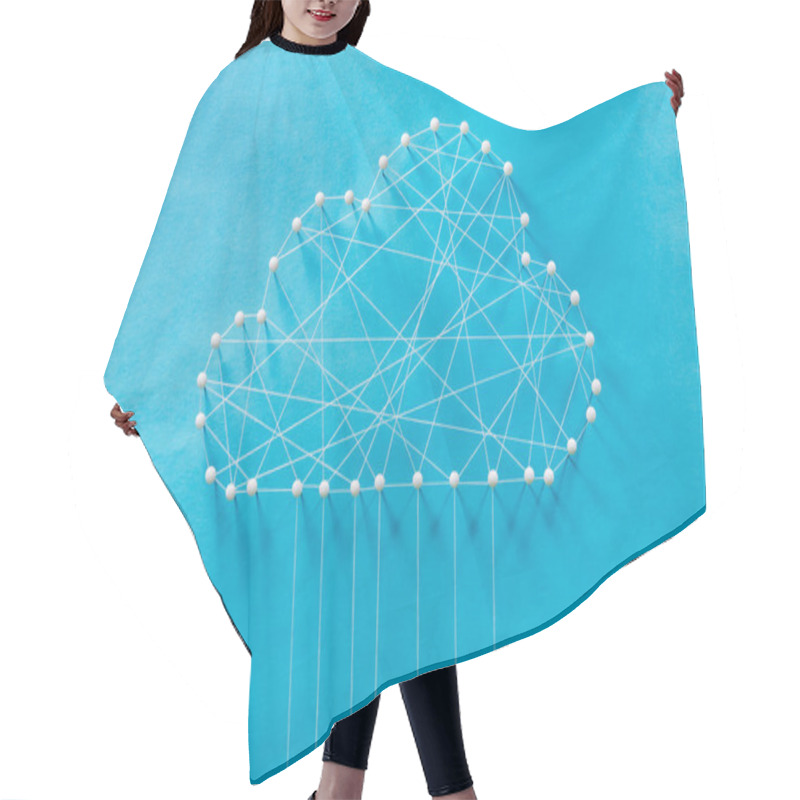 Personality  Cloud Computing Hair Cutting Cape