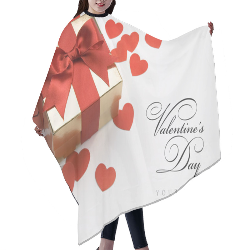 Personality  Valentine's Greeting Card Hair Cutting Cape