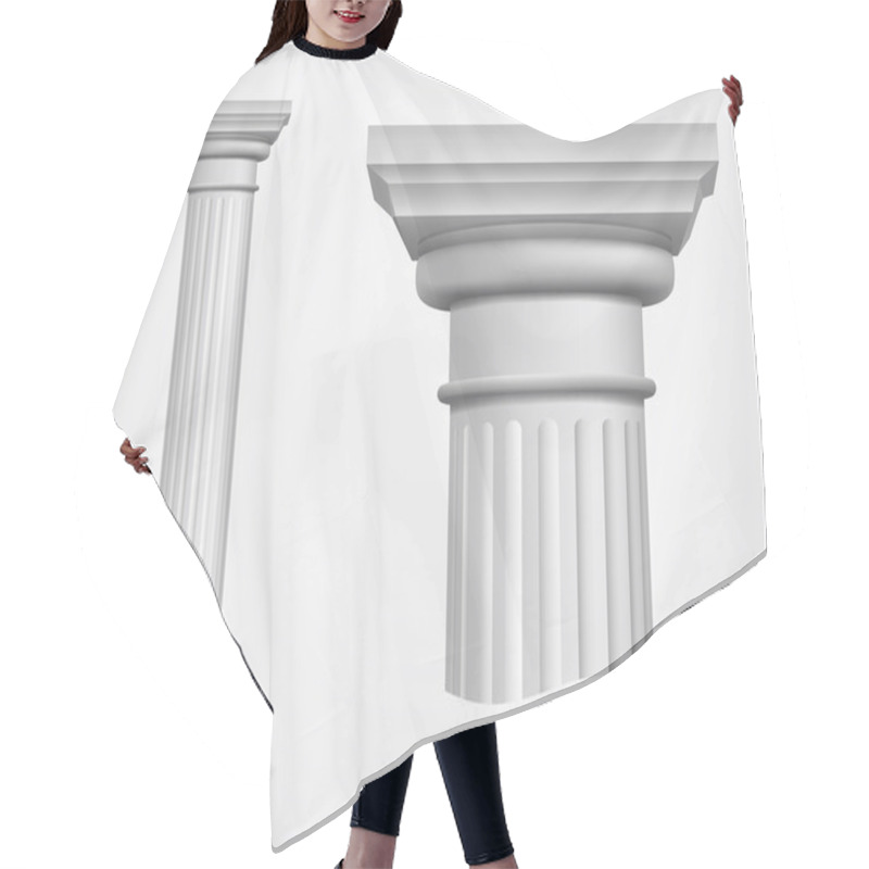 Personality  Ancient Column Hair Cutting Cape