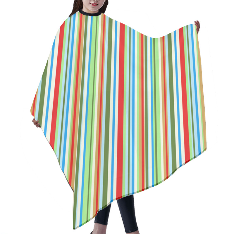 Personality  Stylish Stripe Background (seamless) Hair Cutting Cape