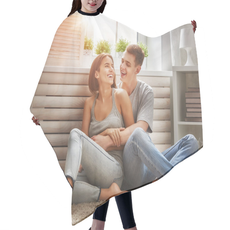 Personality  Couple In Love Hair Cutting Cape