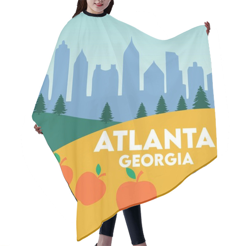 Personality  Atlanta Georgia United States Of America Hair Cutting Cape