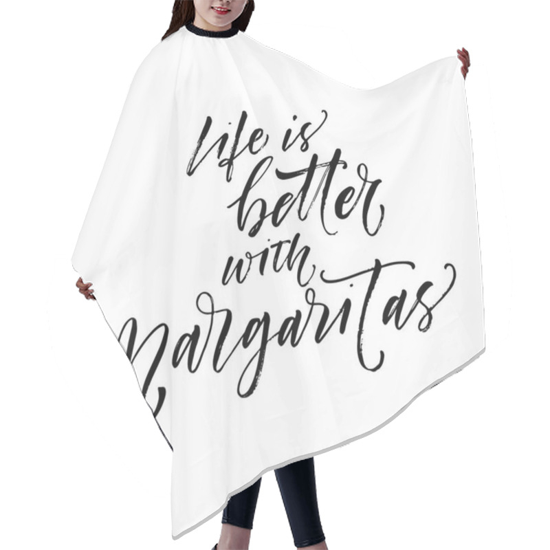 Personality  Life Is Better With Margaritas  Phrase Hair Cutting Cape