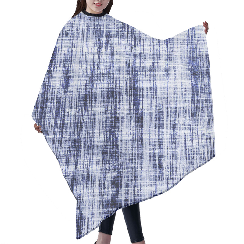 Personality  Geometry Texture Repeat Classic Pattern Hair Cutting Cape