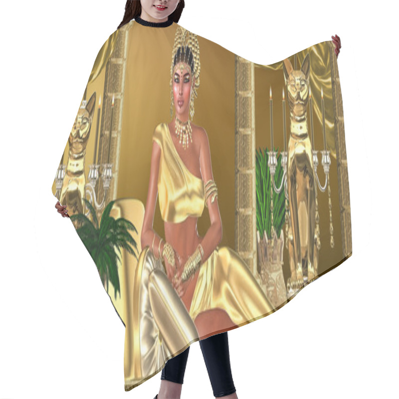 Personality  The Roman Empress Hair Cutting Cape