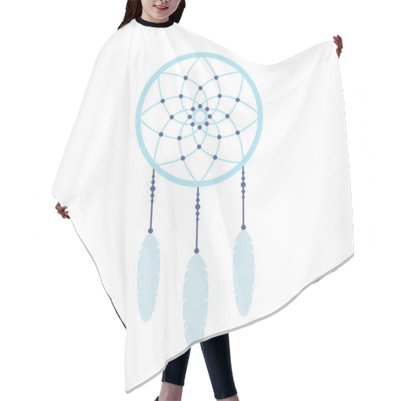 Personality  Dream Catcher Vector Icon Hair Cutting Cape