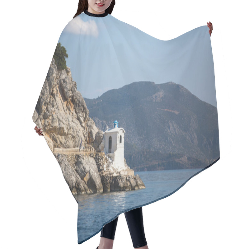 Personality  Lighthouse On Greek Island Hair Cutting Cape