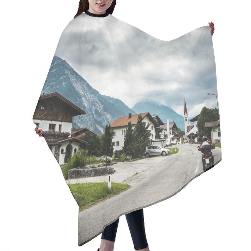 Personality  Biker Touring Europe Hair Cutting Cape