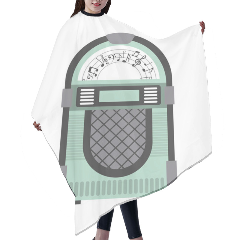 Personality  Retro Device  Hair Cutting Cape