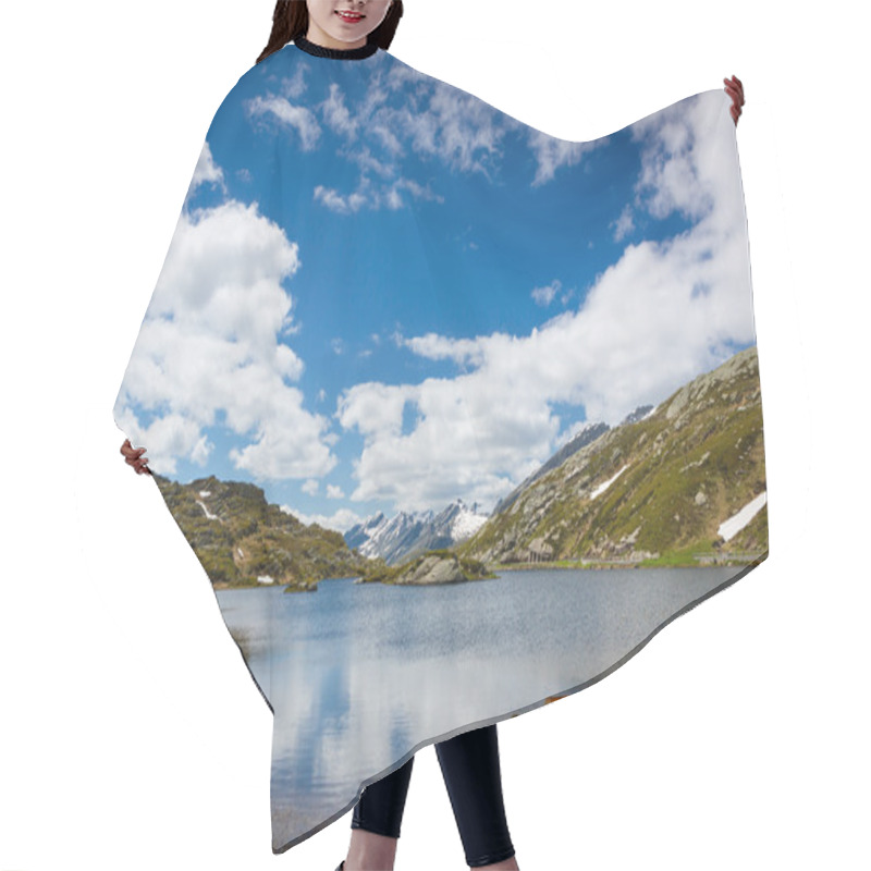 Personality  Majestic Mountain Lake Hair Cutting Cape