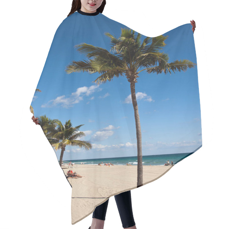 Personality  Fort Lauderdale Beach,Florida Hair Cutting Cape