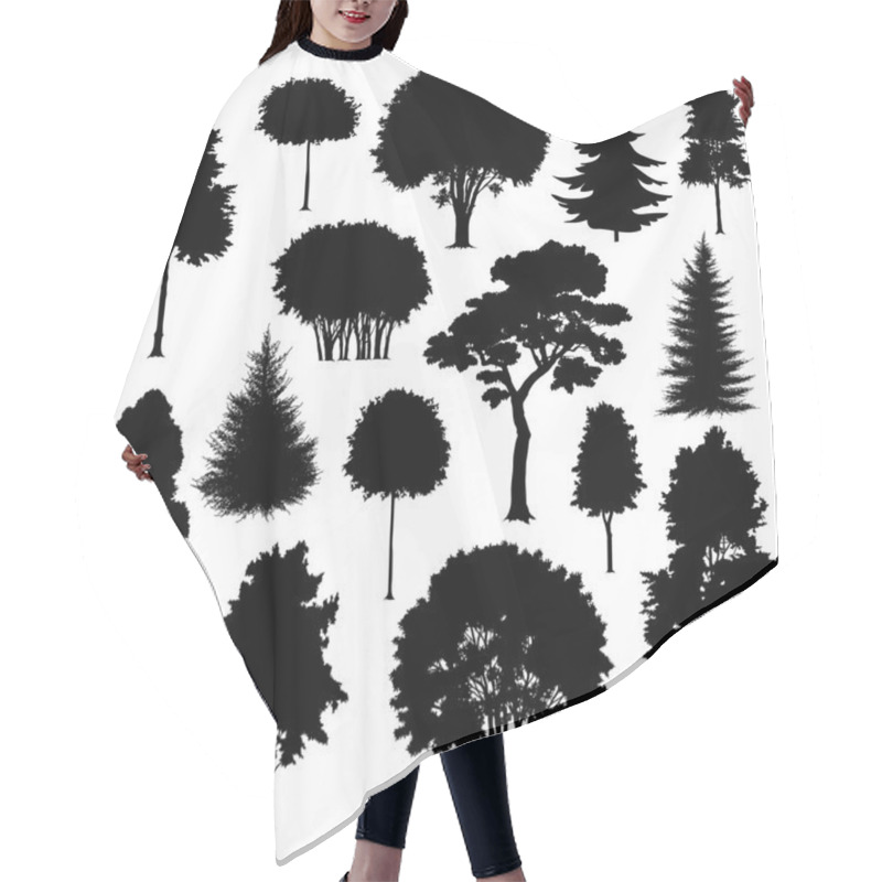 Personality  Trees Hair Cutting Cape