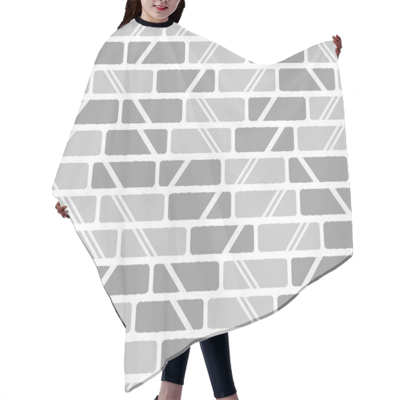 Personality  Seamless Tile Pattern Hair Cutting Cape