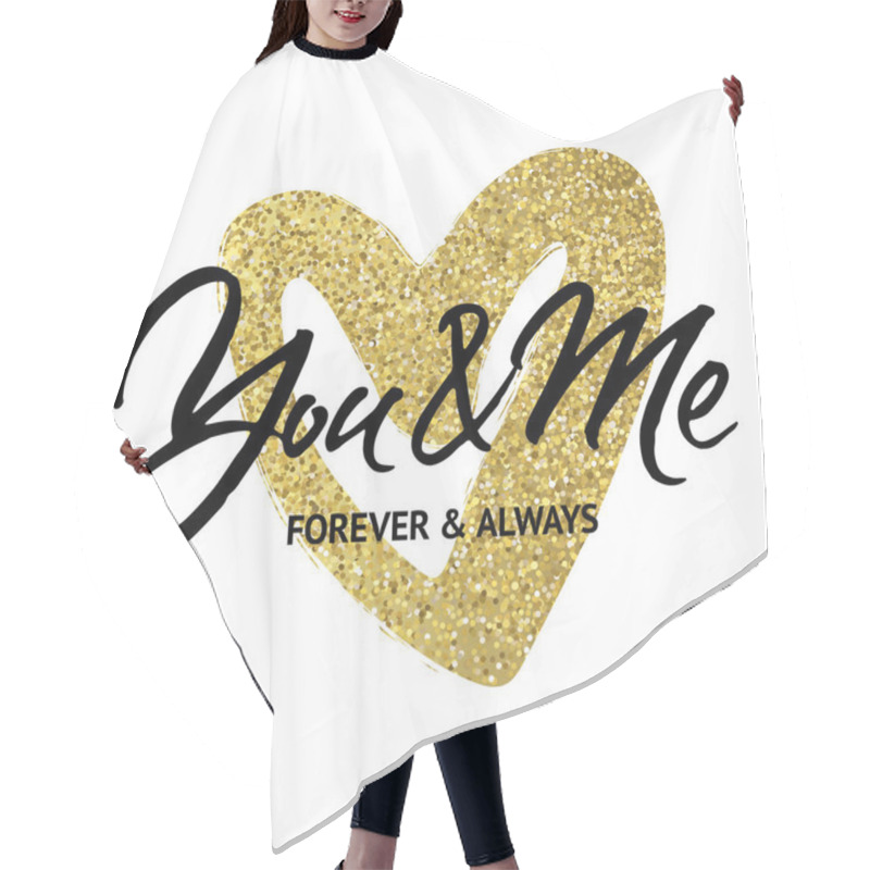 Personality  You And Me Forever And Always Hair Cutting Cape