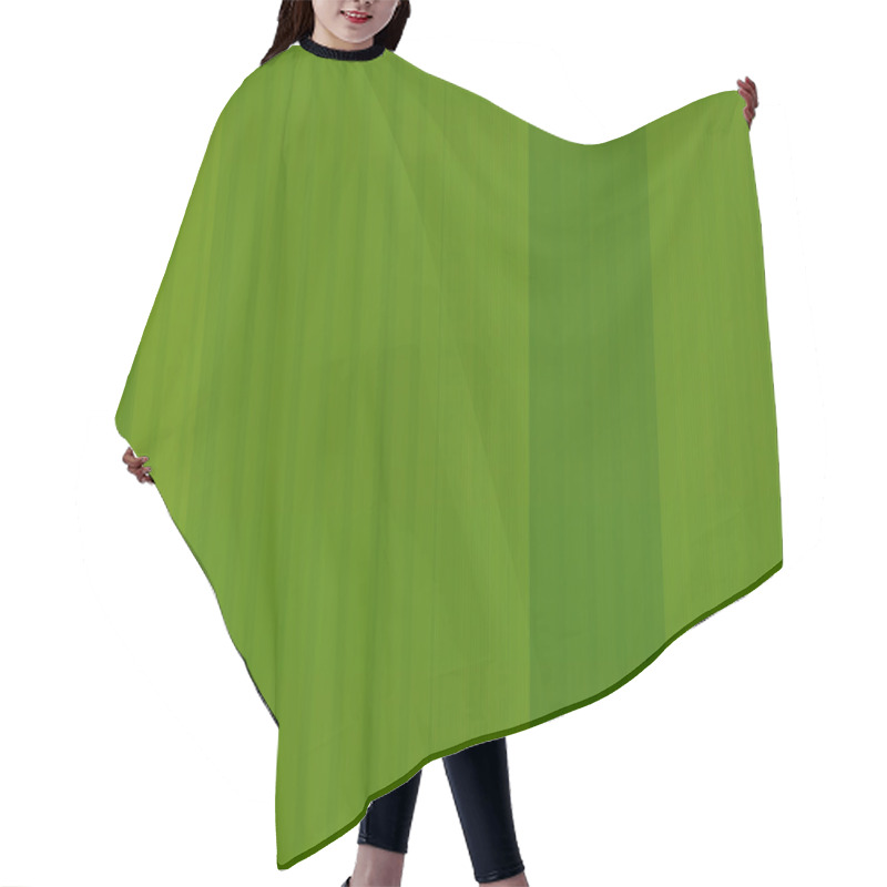 Personality  Green Striped Seamless Wallpaper. Hair Cutting Cape